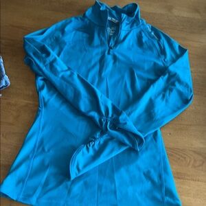 Women's Blue Athletic Top